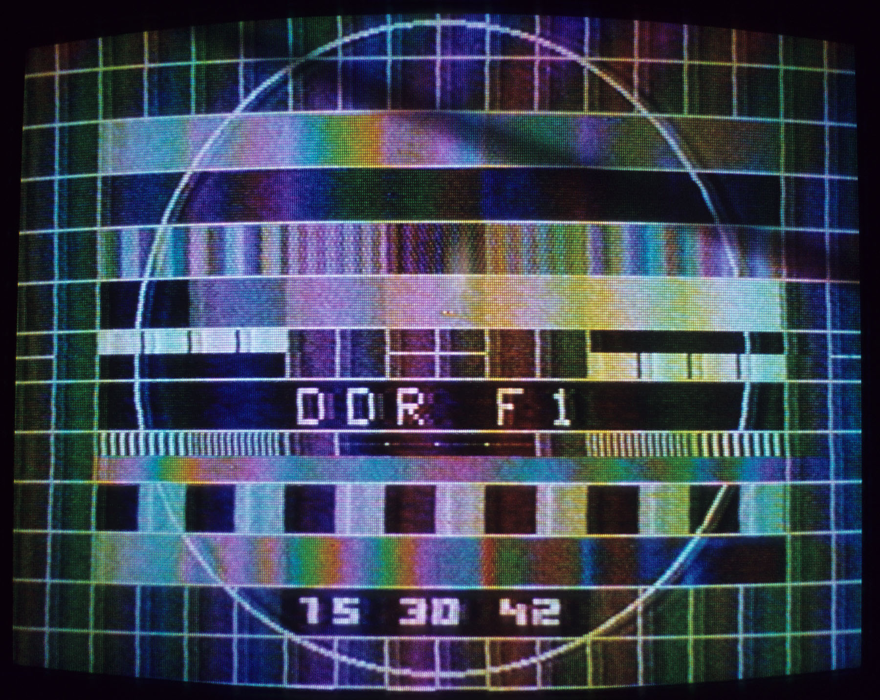 PAL Testsendung des DDR Fernsehens 1980