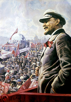 Vladimir Lenin 1 May 1920 by Isaak Brodsky